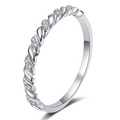 Heritage Twisted Filigree Pavé Band