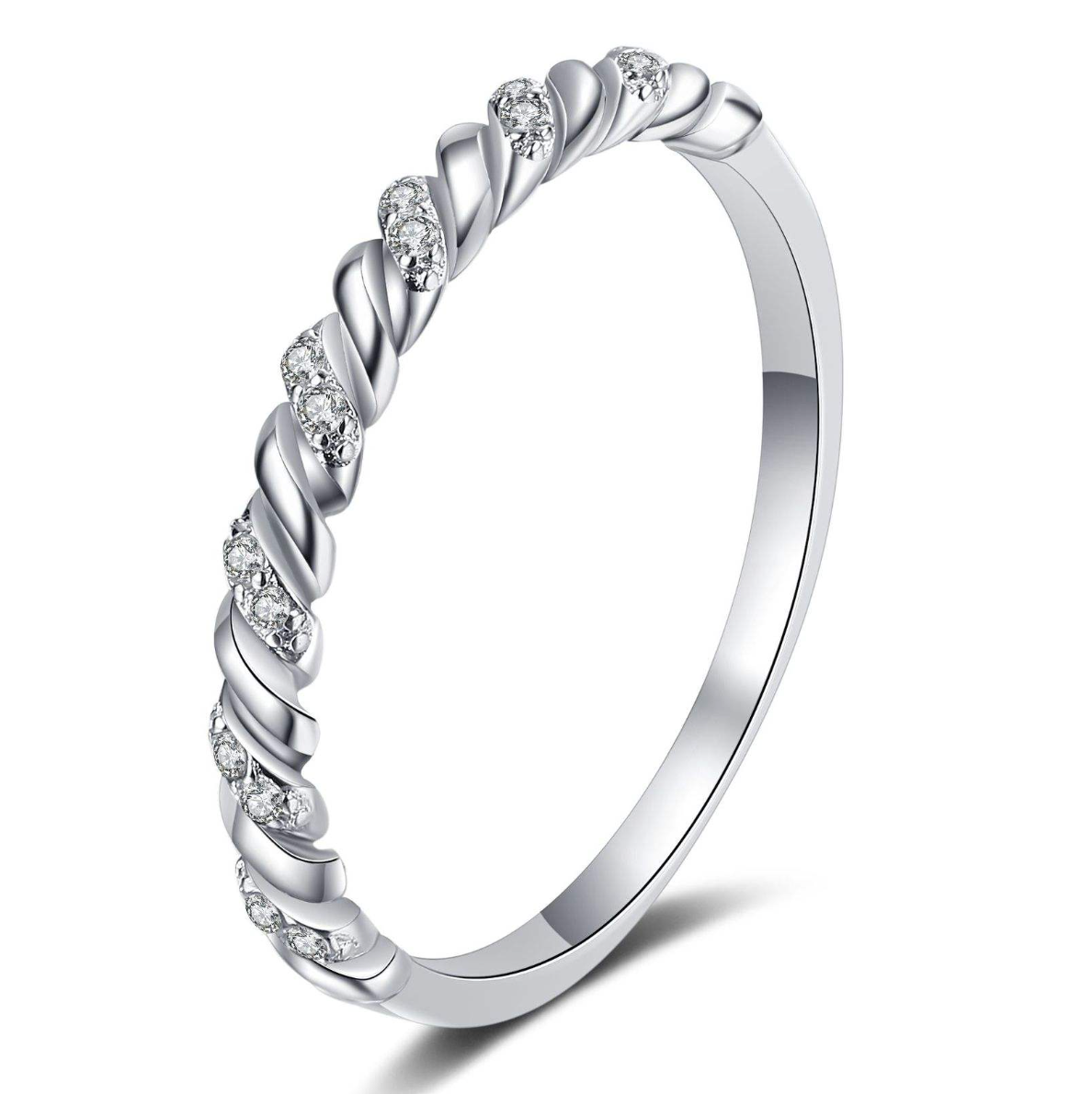 Heritage Twisted Filigree Pavé Band
