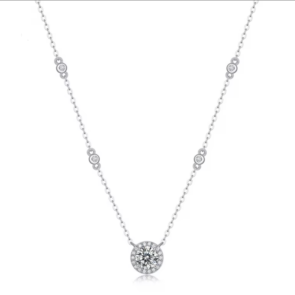Aura Luminary Station Halo Necklace