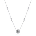 Aura Luminary Station Halo Necklace
