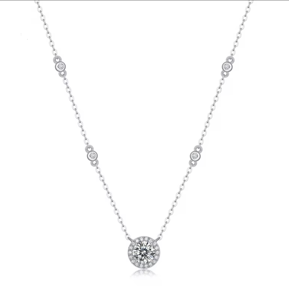 Aura Luminary Station Halo Necklace