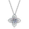 Paradiso Quatrefoil Pavé Pendant
